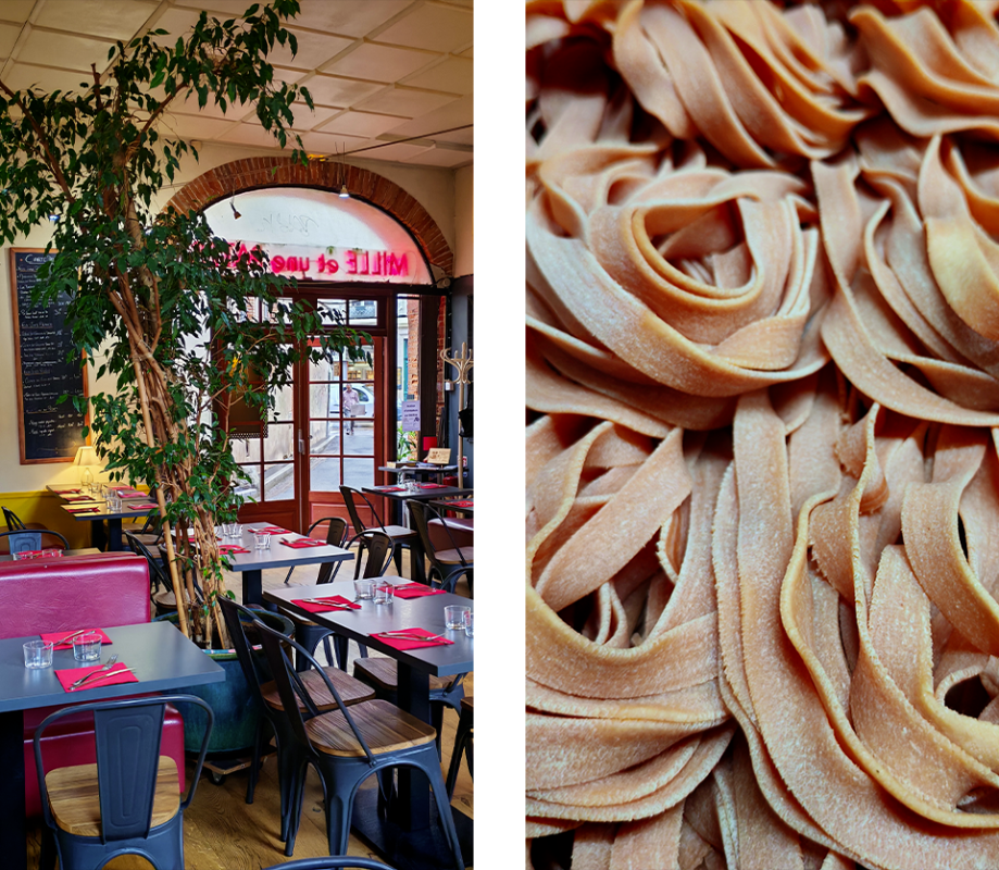 Le restaurant - Mille Et Une Pates - restaurant TOULOUSE - bon restaurant TOULOUSE